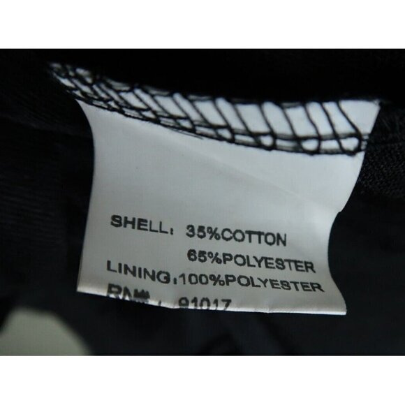 Solitaire by Ravi Khosla Black Lace Midi Dress Crochet 3/4 Sleeves Lined Small - Picture 10 of 10